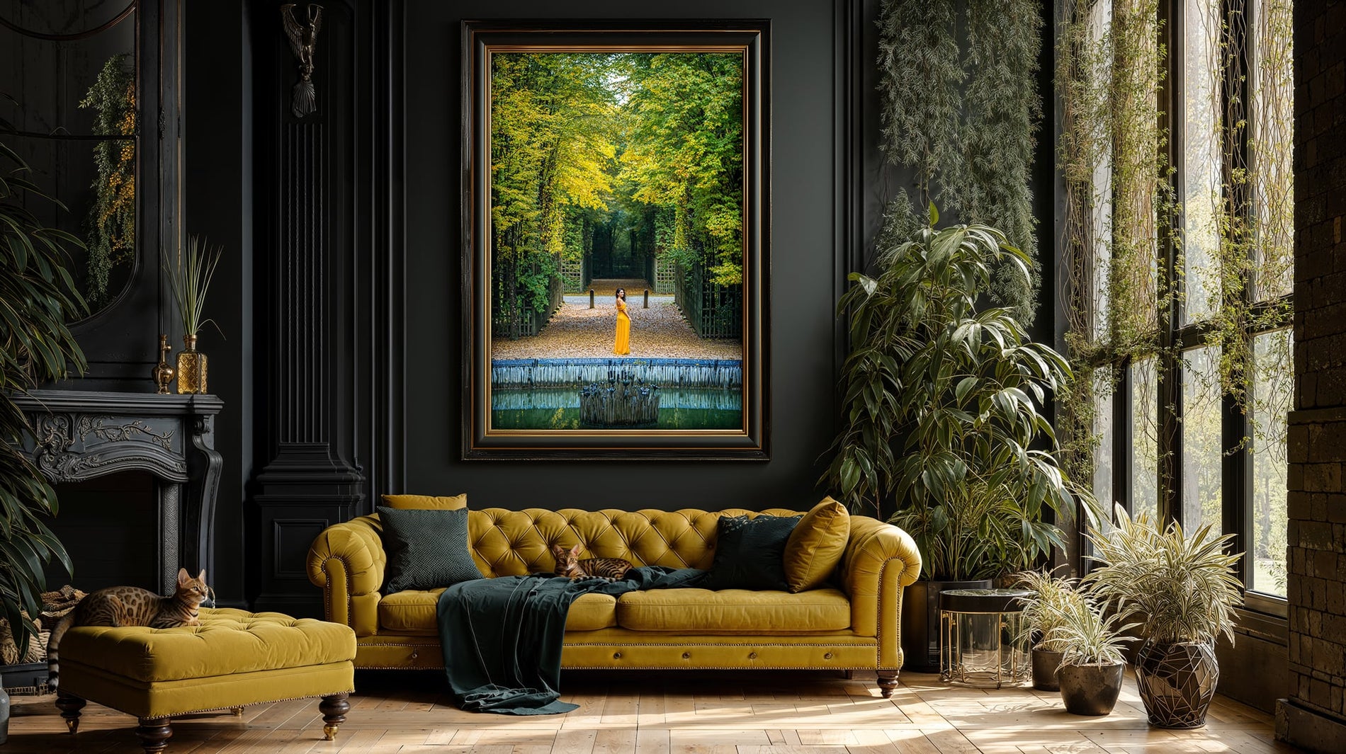 Sun room featuring Girandole Grove | 2024