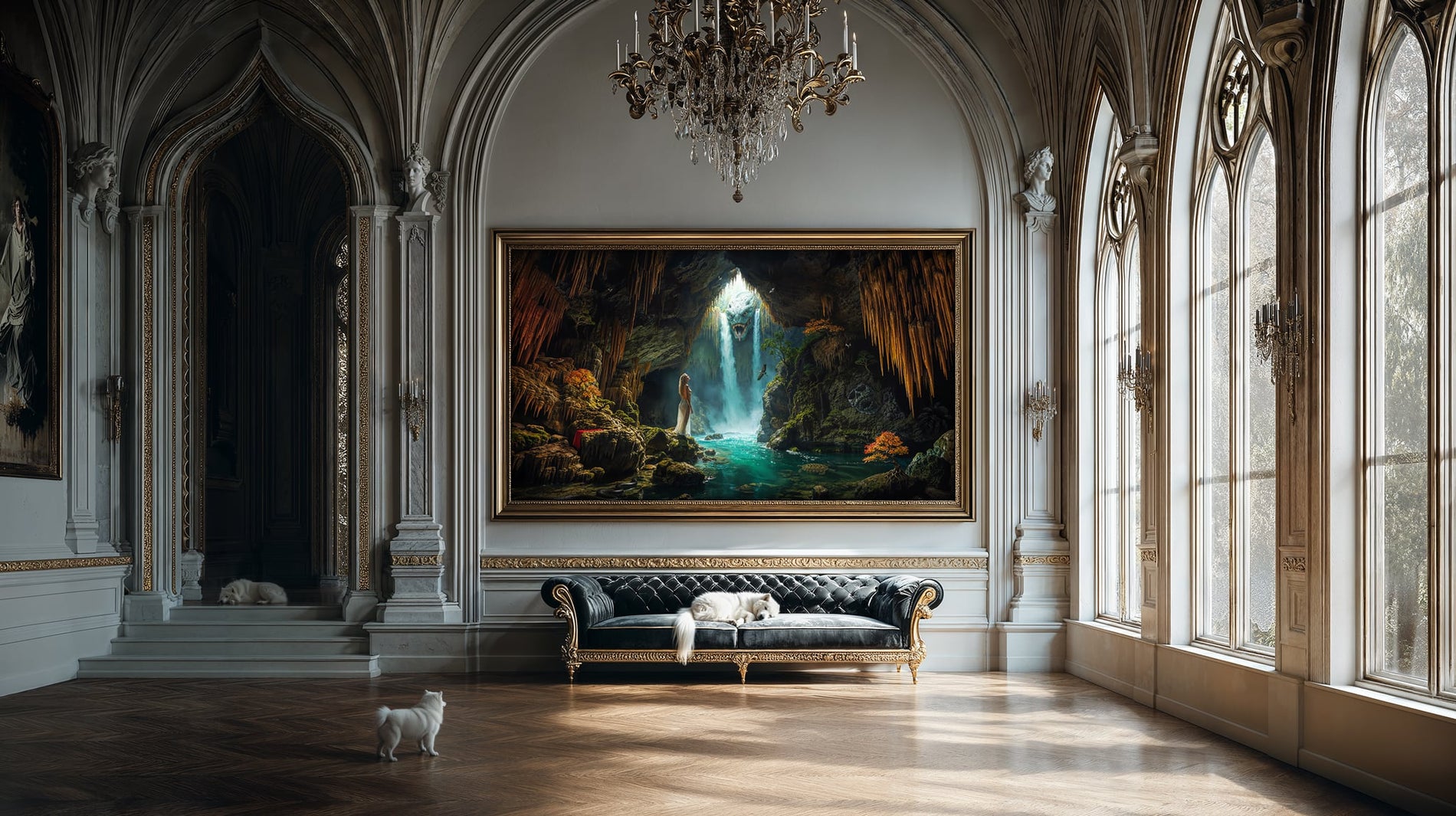 Gallery room featuring Leviathan of Letting Go | 2026