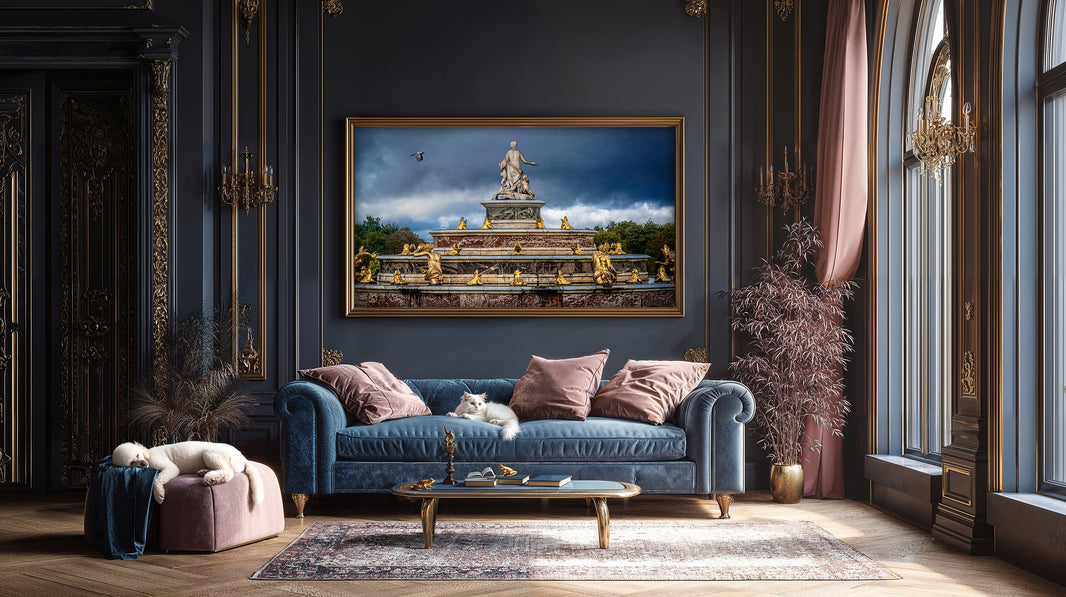 Living room featuring Storm Clouds at Latona's Fountain | 2024