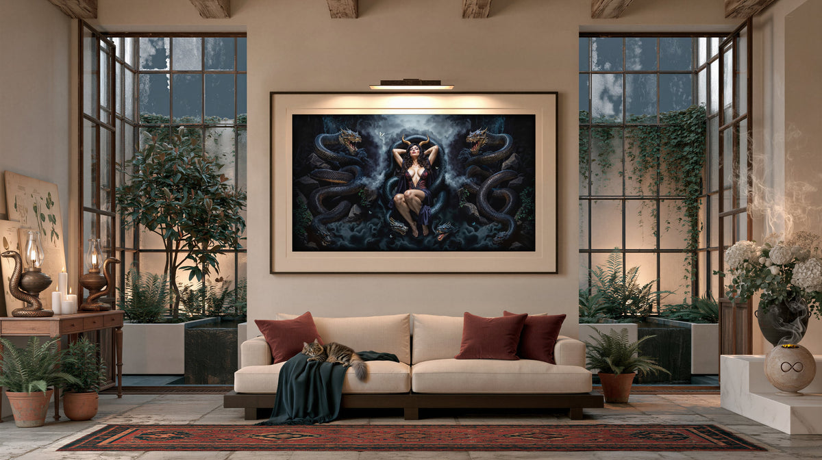 Visions of Gaia: The Fearless Embrace of Ancient Divinity