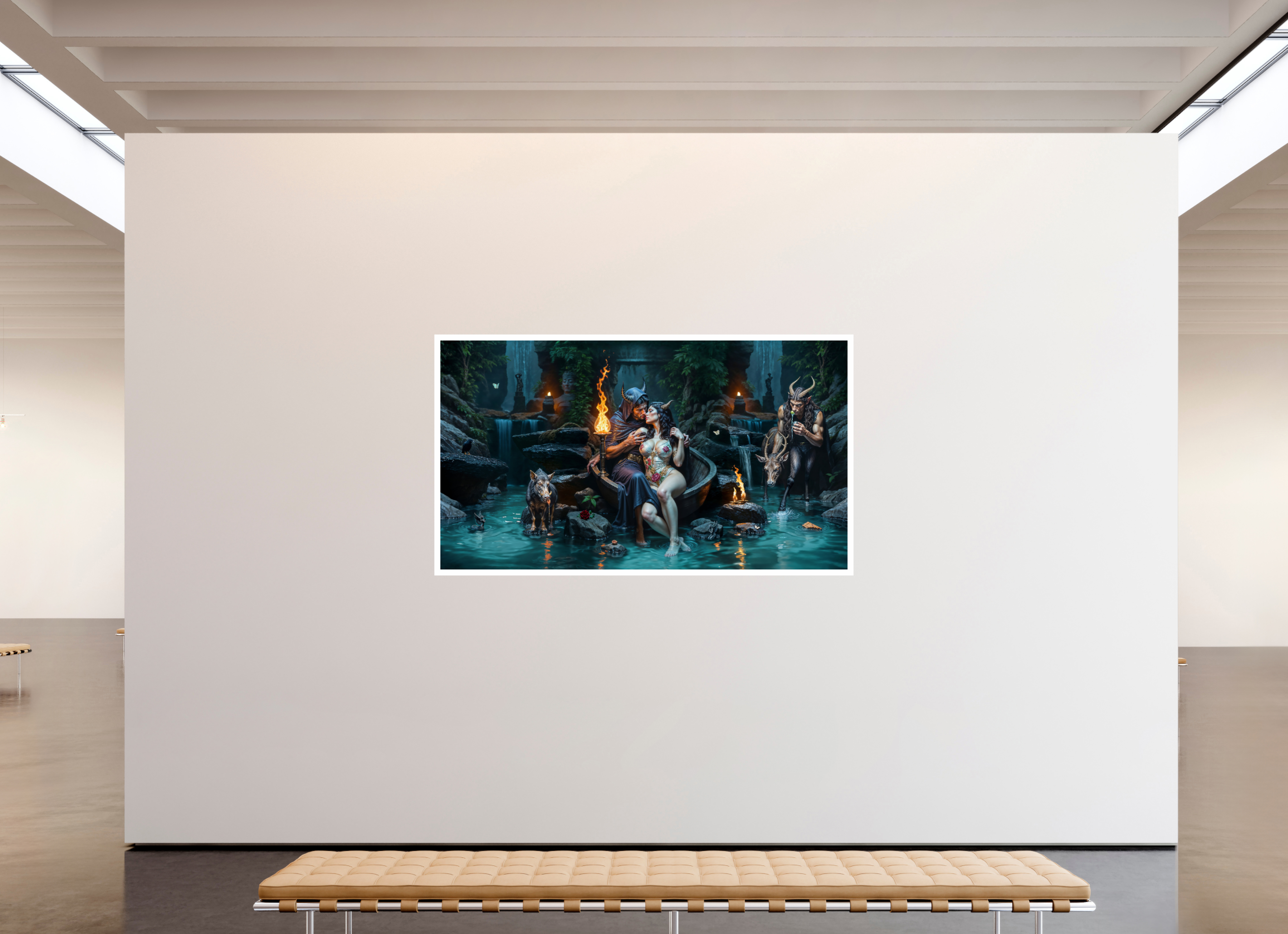 80 x 45″, Fujiflex High Gloss – 1.2” White Border Love's Last Kiss | 2025