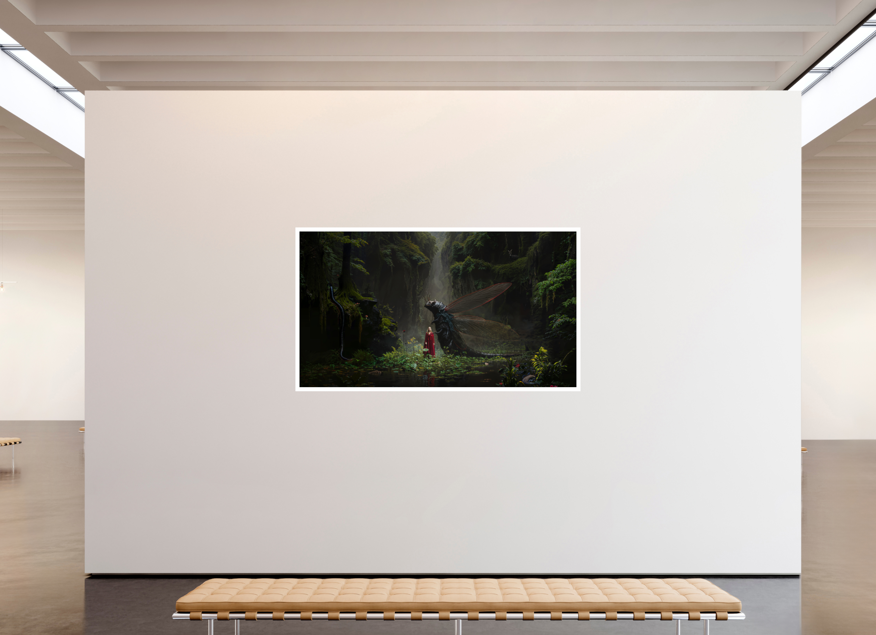 80 x 45″, Fujiflex High Gloss – 1.2” White Border Cave of Suffocating Sadness | 2026