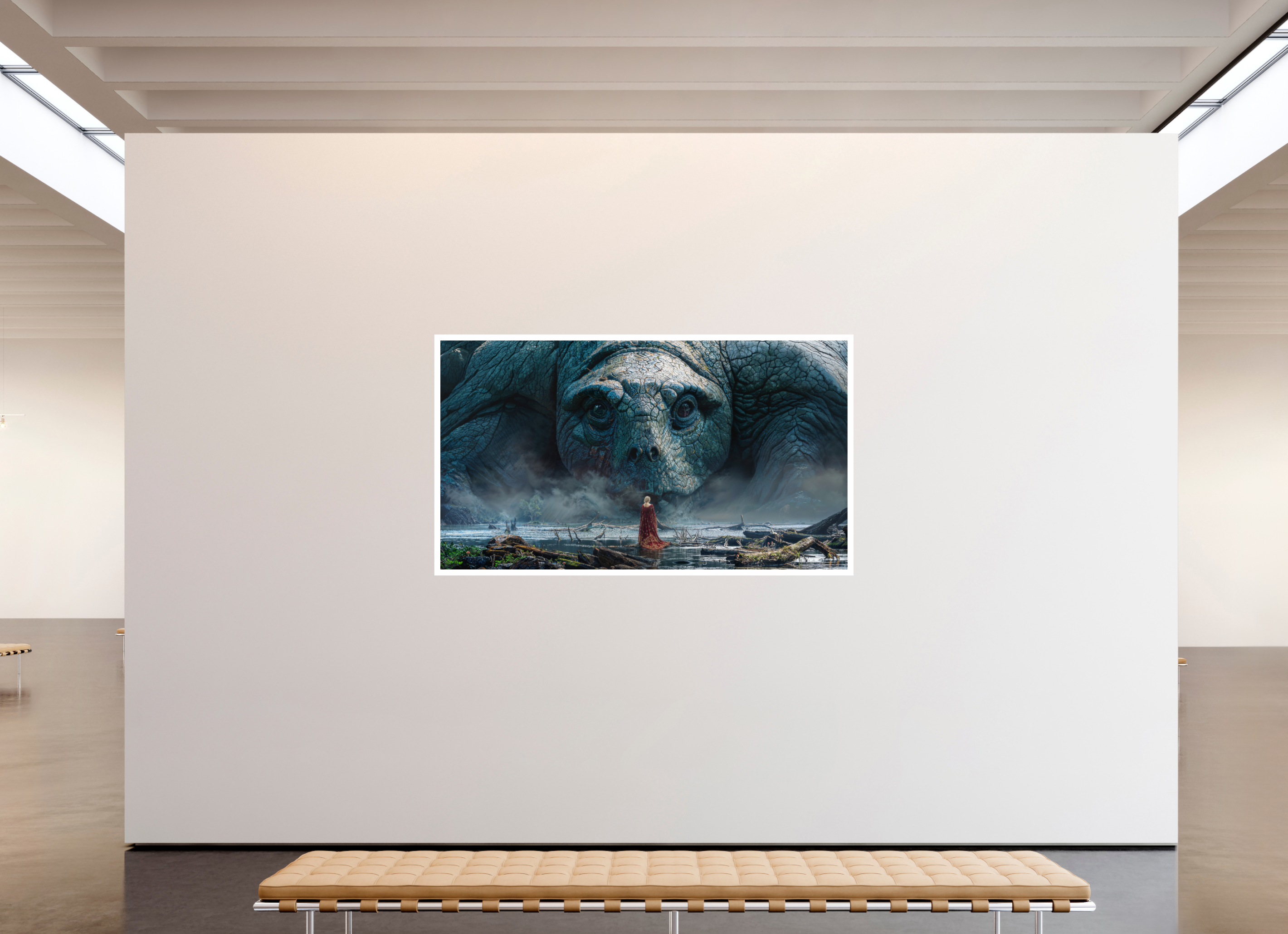 80 x 45″, Fujiflex High Gloss – 1.2” White Border Burden of Sorrow | 2026