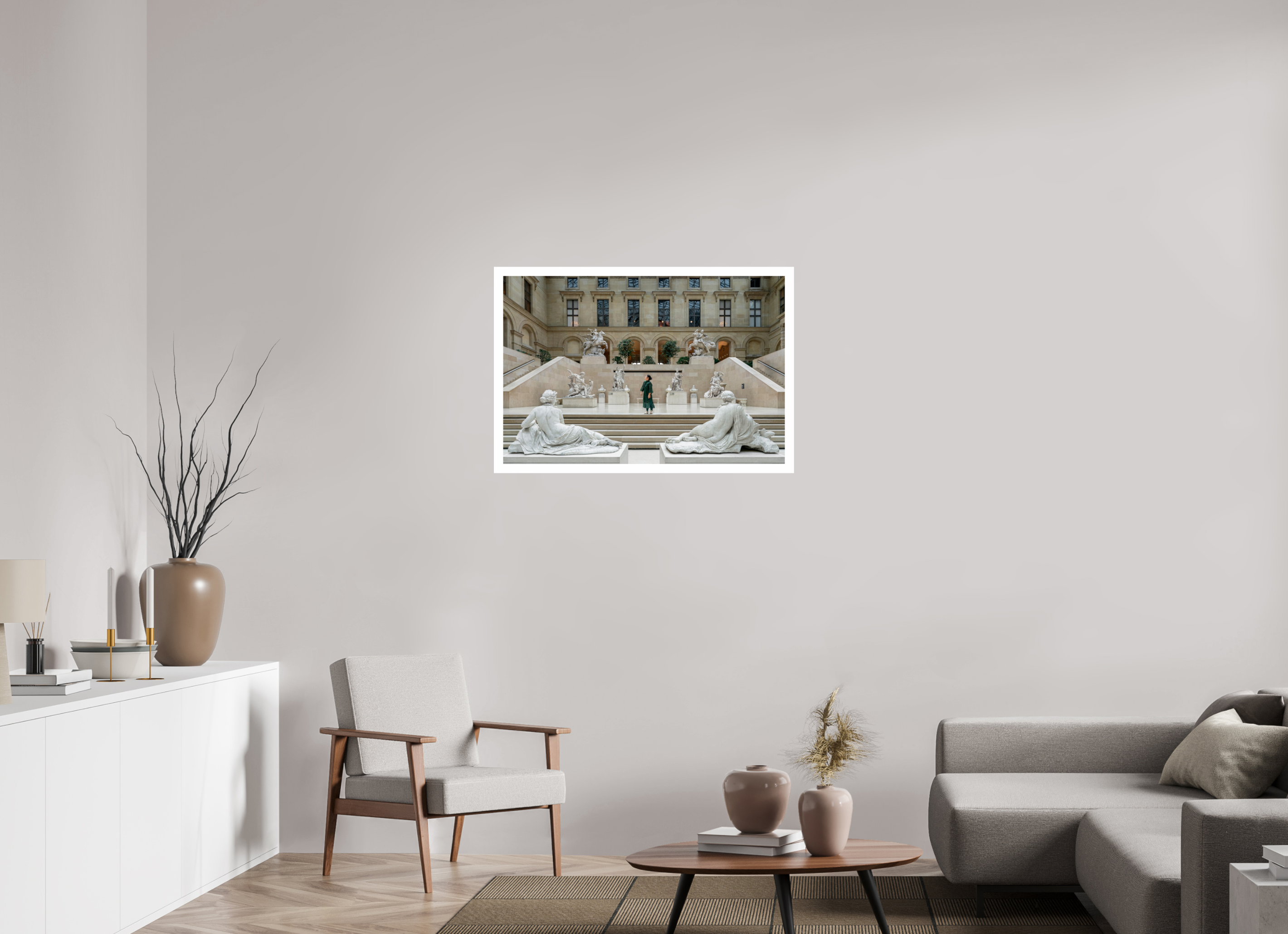 36 x 24″, Fujiflex High Gloss – 1.2” White Border Cour Marly | 2024