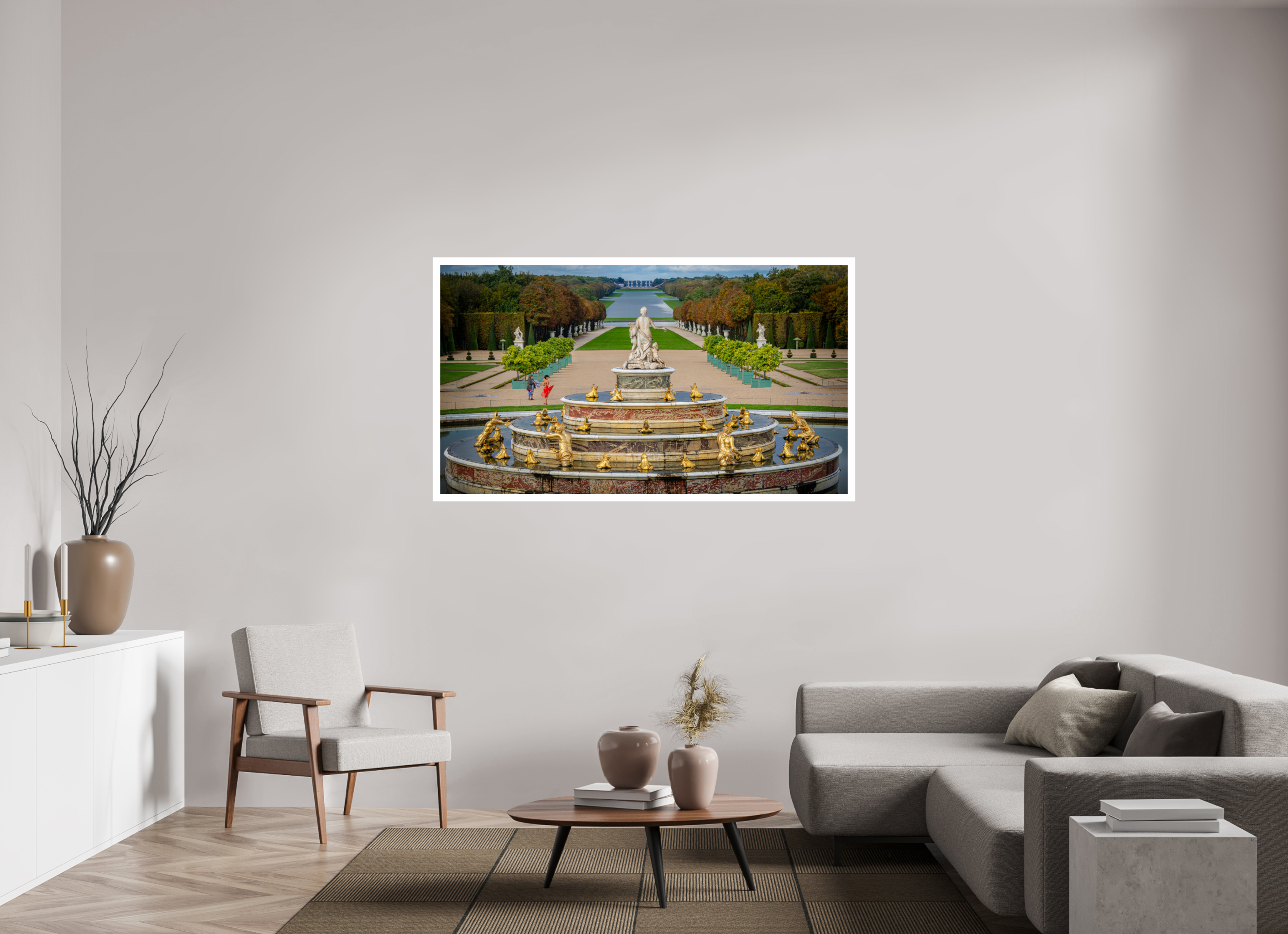 64 x 36″, Fujiflex High Gloss – 1.2” White Border Latona's Fountain | 2024