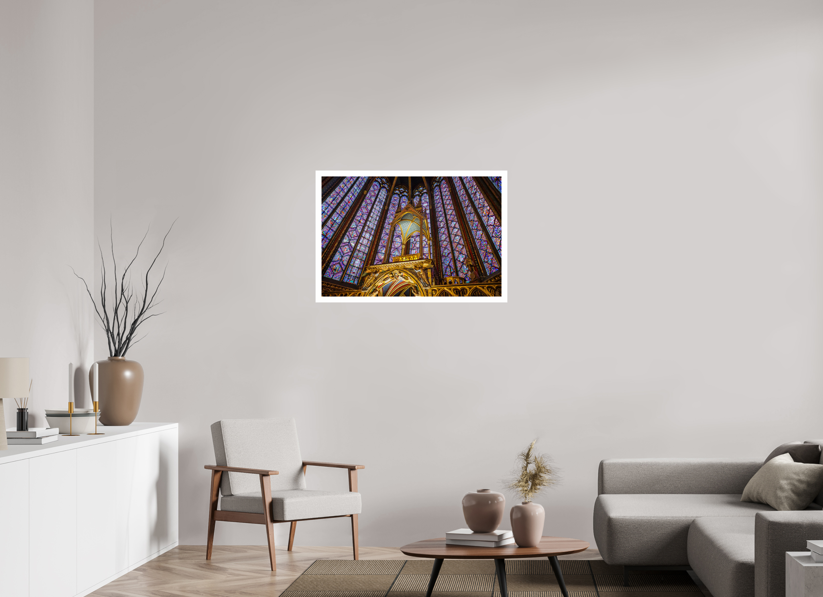 36 x 24″, Fujiflex High Gloss – 1.2” White Border The Altar of Thorns at Sainte-Chapelle | 2024