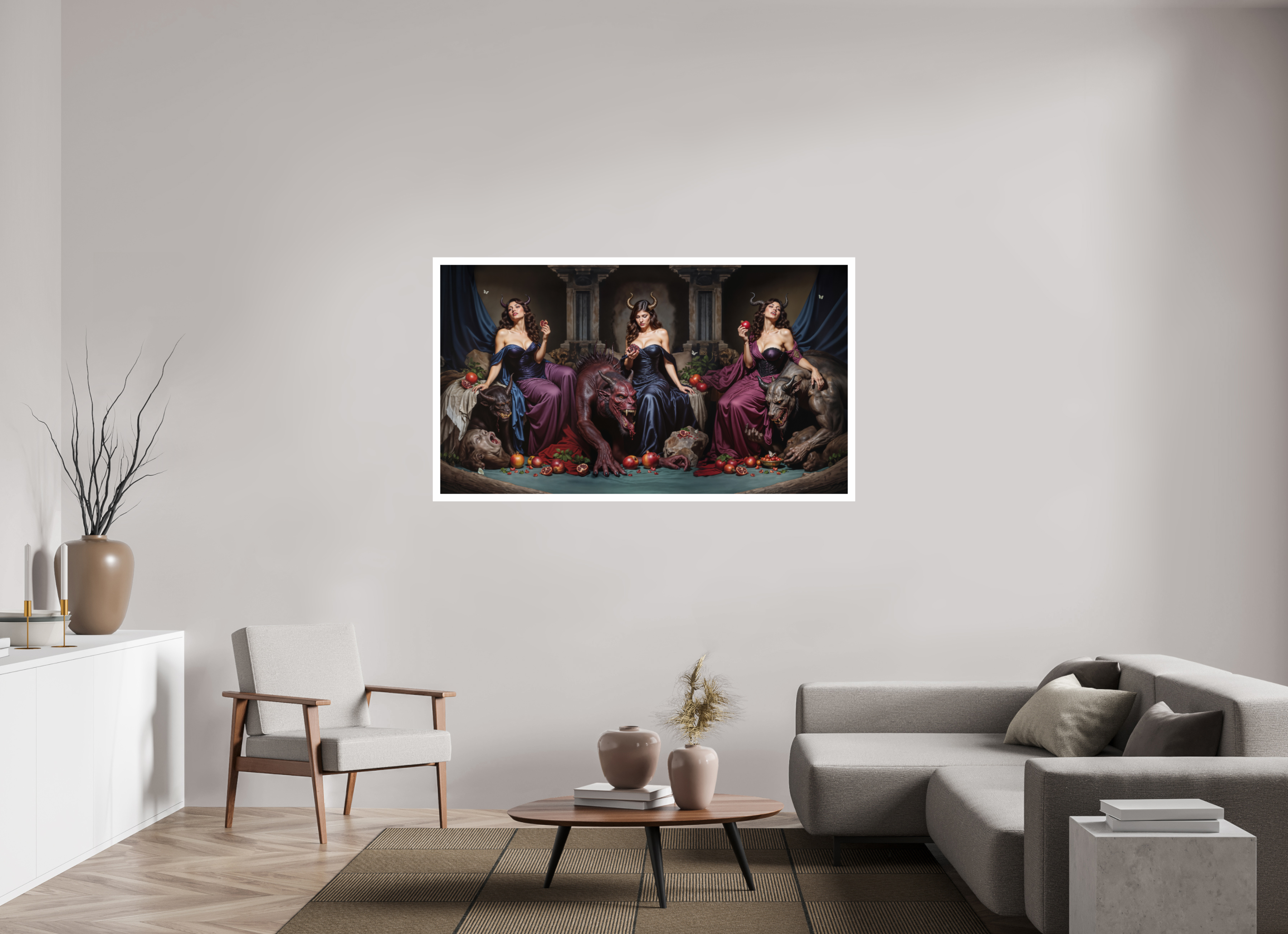 64 x 36″, Fujiflex High Gloss – 1.2” White Border Descent into Oblivion | 2025