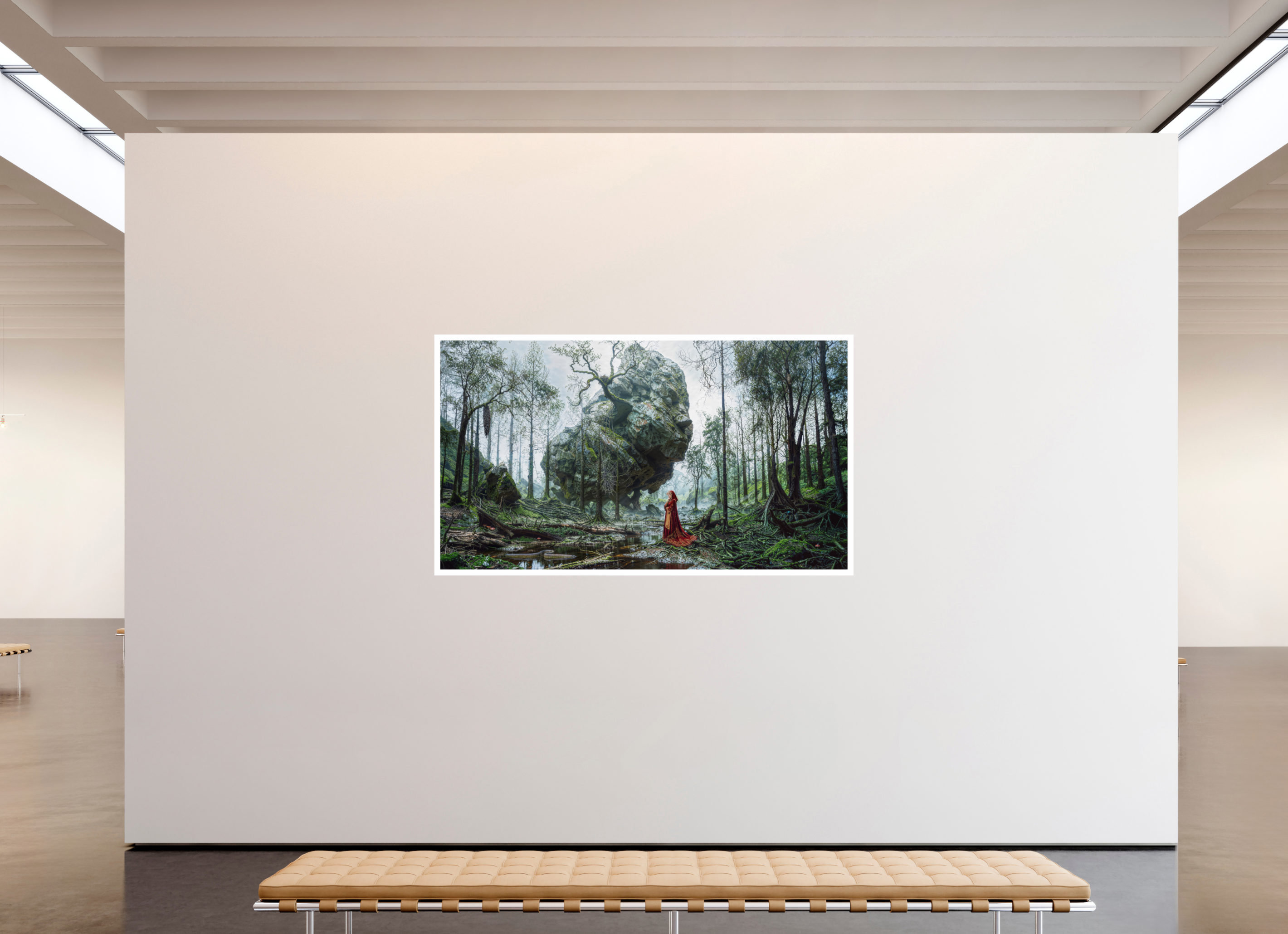 80 x 45″, Fujiflex High Gloss – 1.2” White Border Bog of Regret | 2025