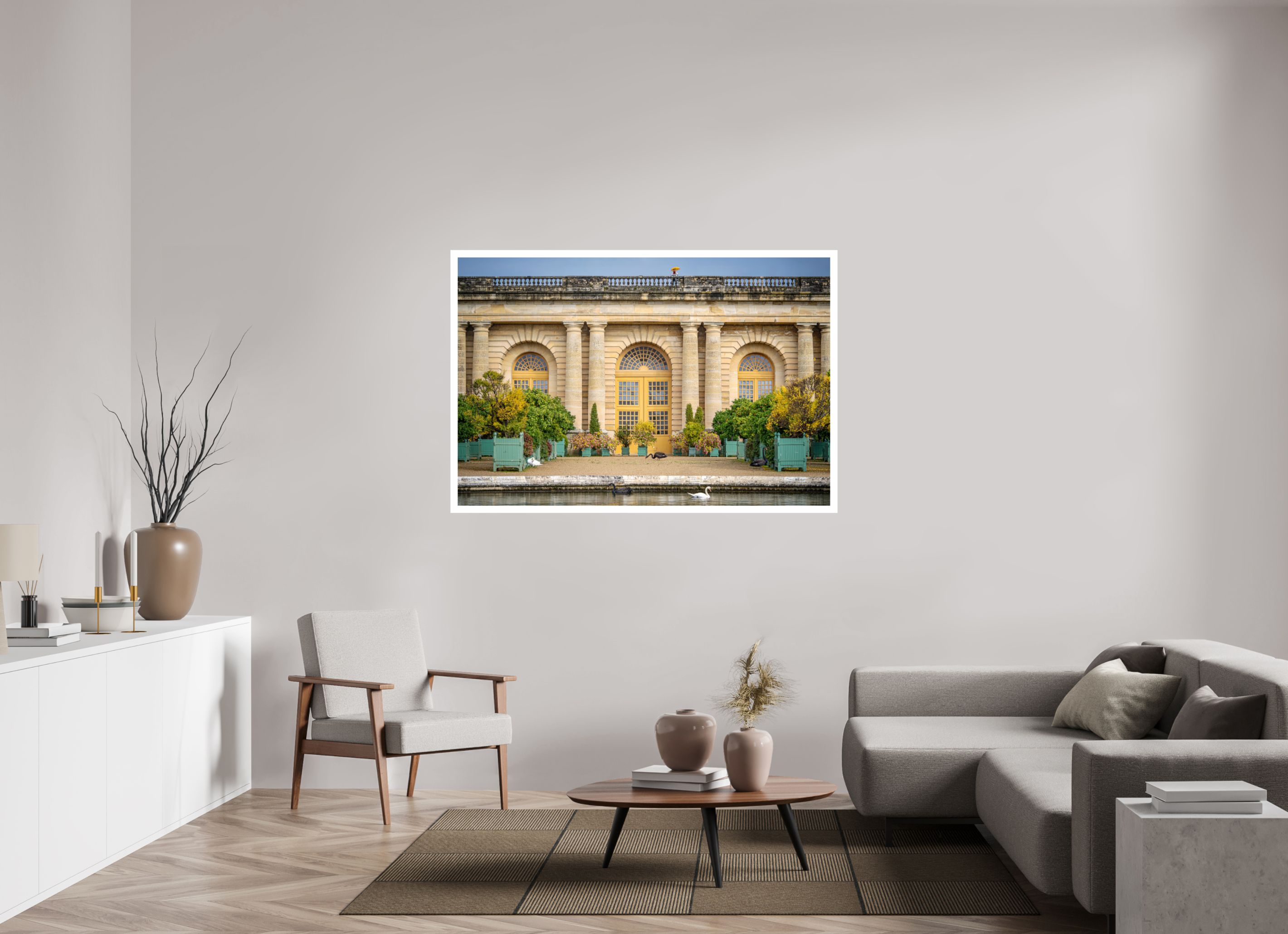 60 x 40″, Fujiflex High Gloss – 1.2” White Border Versailles Orangerie | 2024
