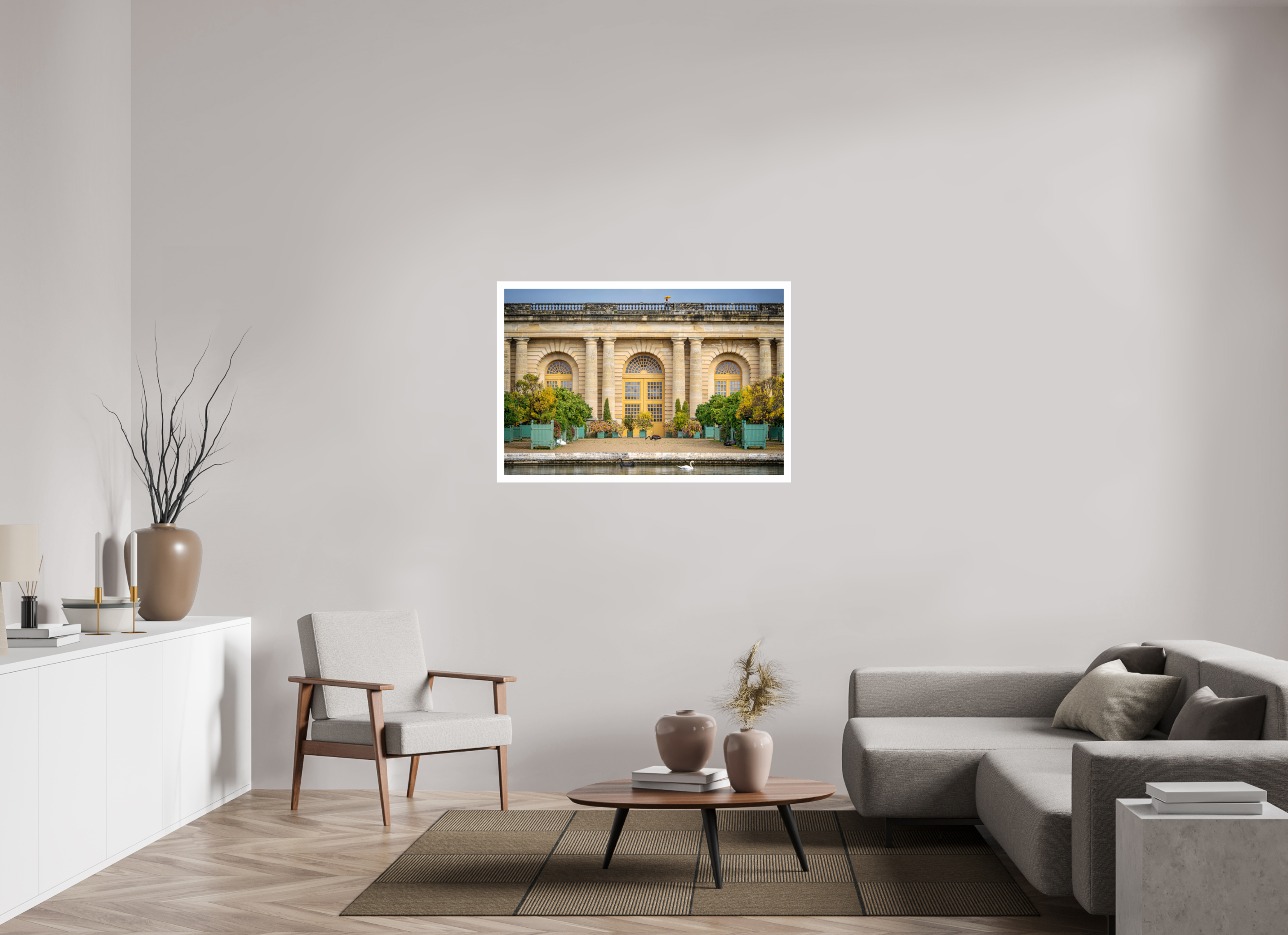 45 x 30″, Fujiflex High Gloss – 1.2” White Border Versailles Orangerie | 2024