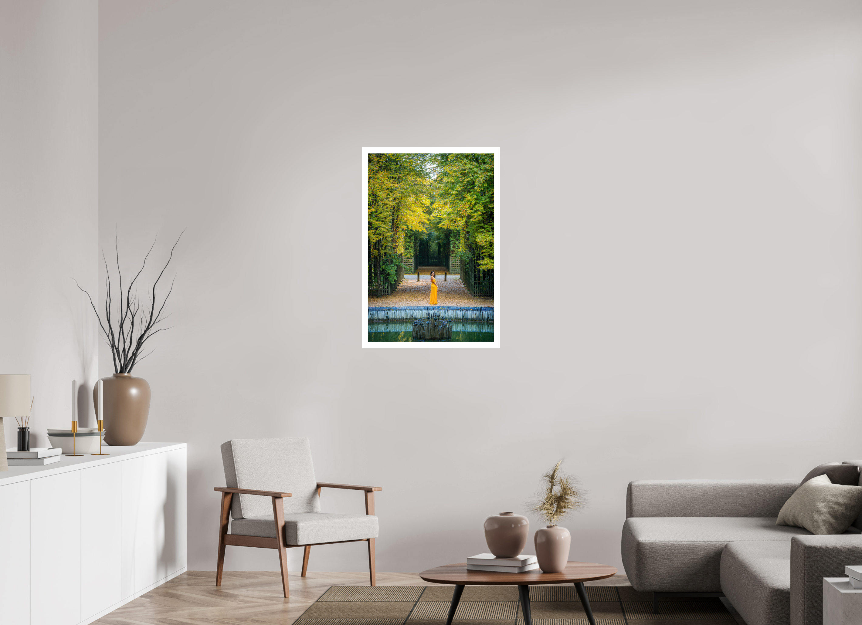 24 x 36″, Fujiflex High Gloss – 1.2” White Border Girandole Grove | 2024