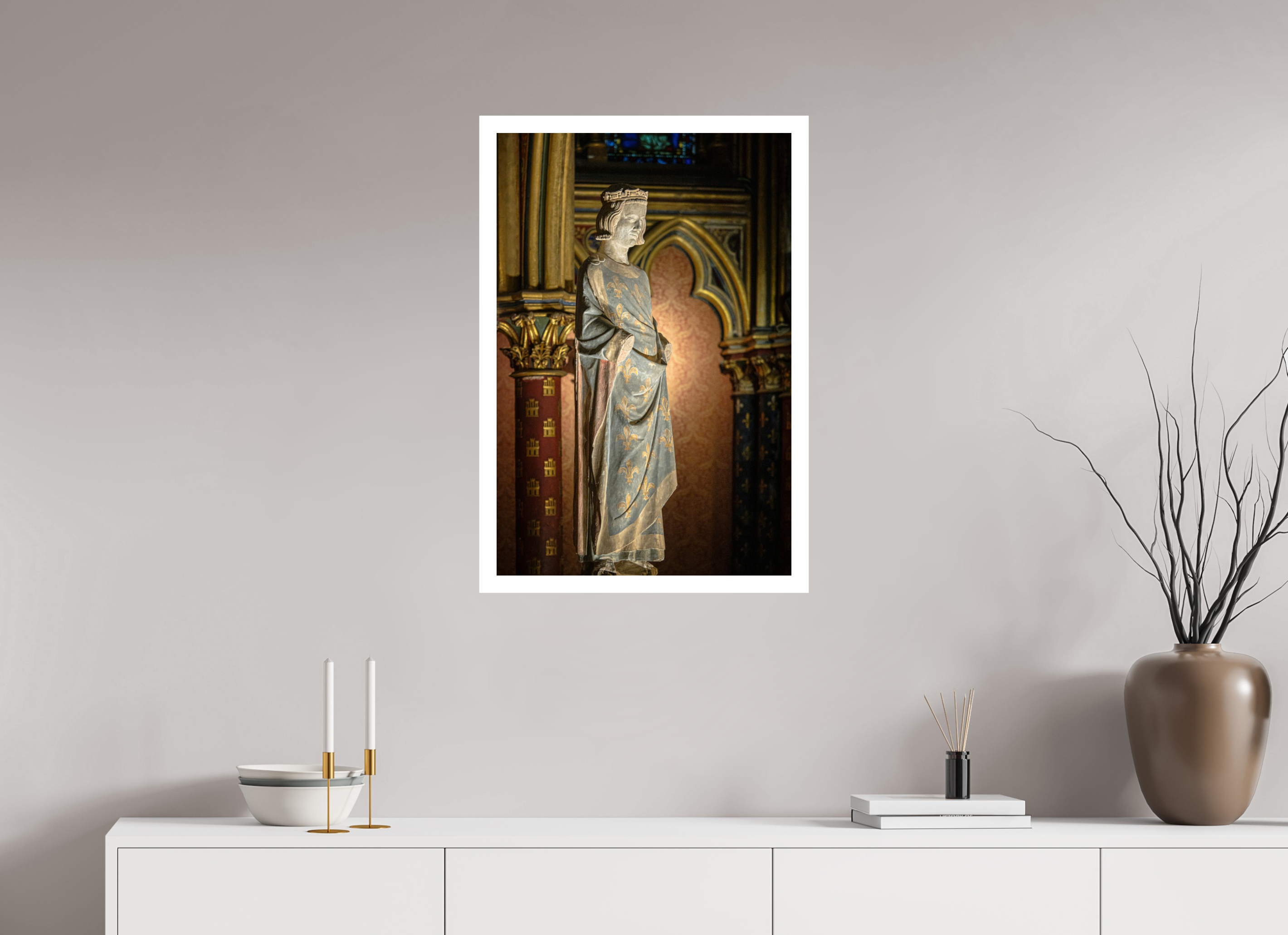 20 x 30″, Fujiflex High Gloss – 1.2” White Border Saint Louis IX of France | 2024