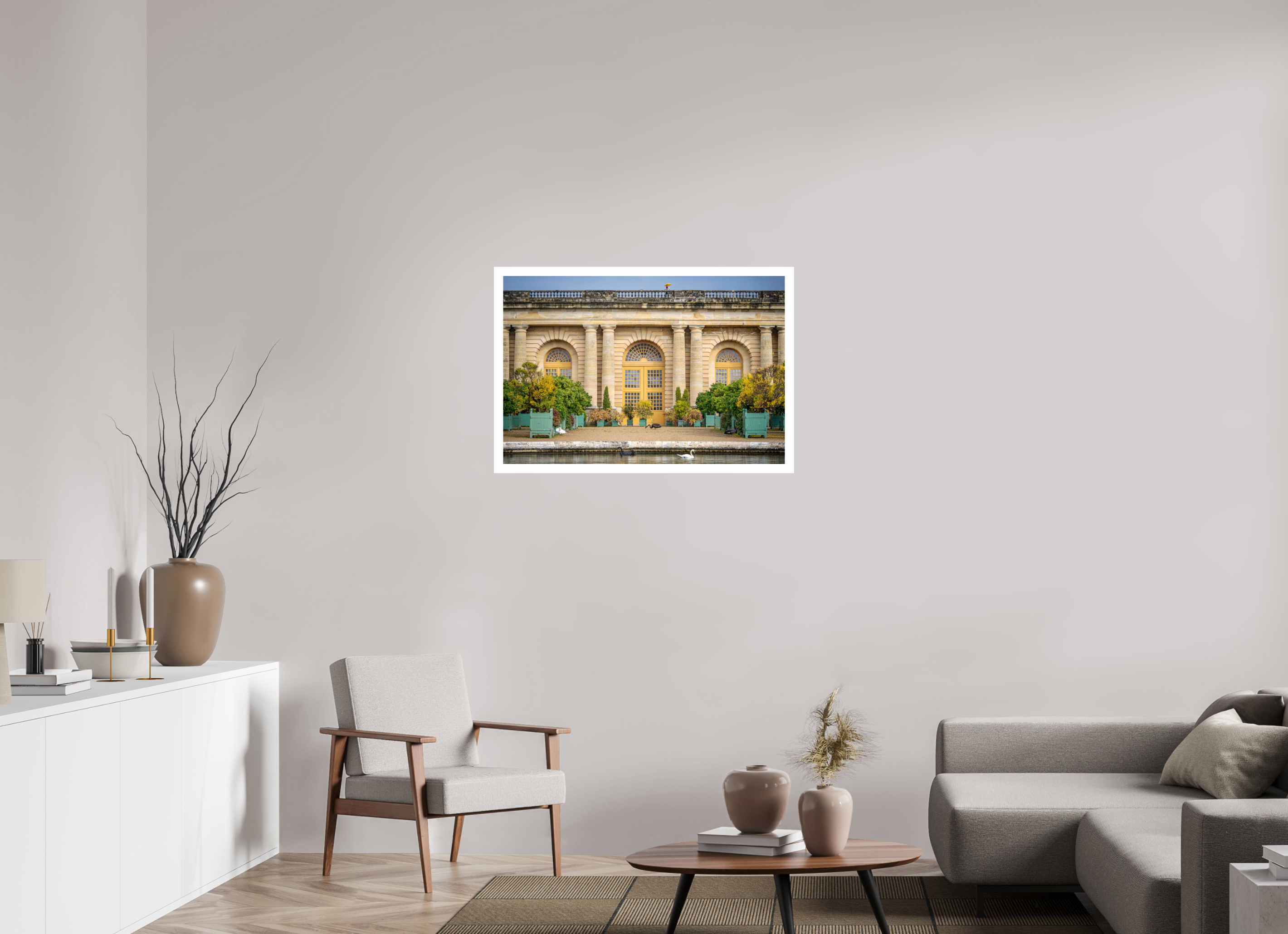 36 x 24″, Fujiflex High Gloss – 1.2” White Border Versailles Orangerie | 2024