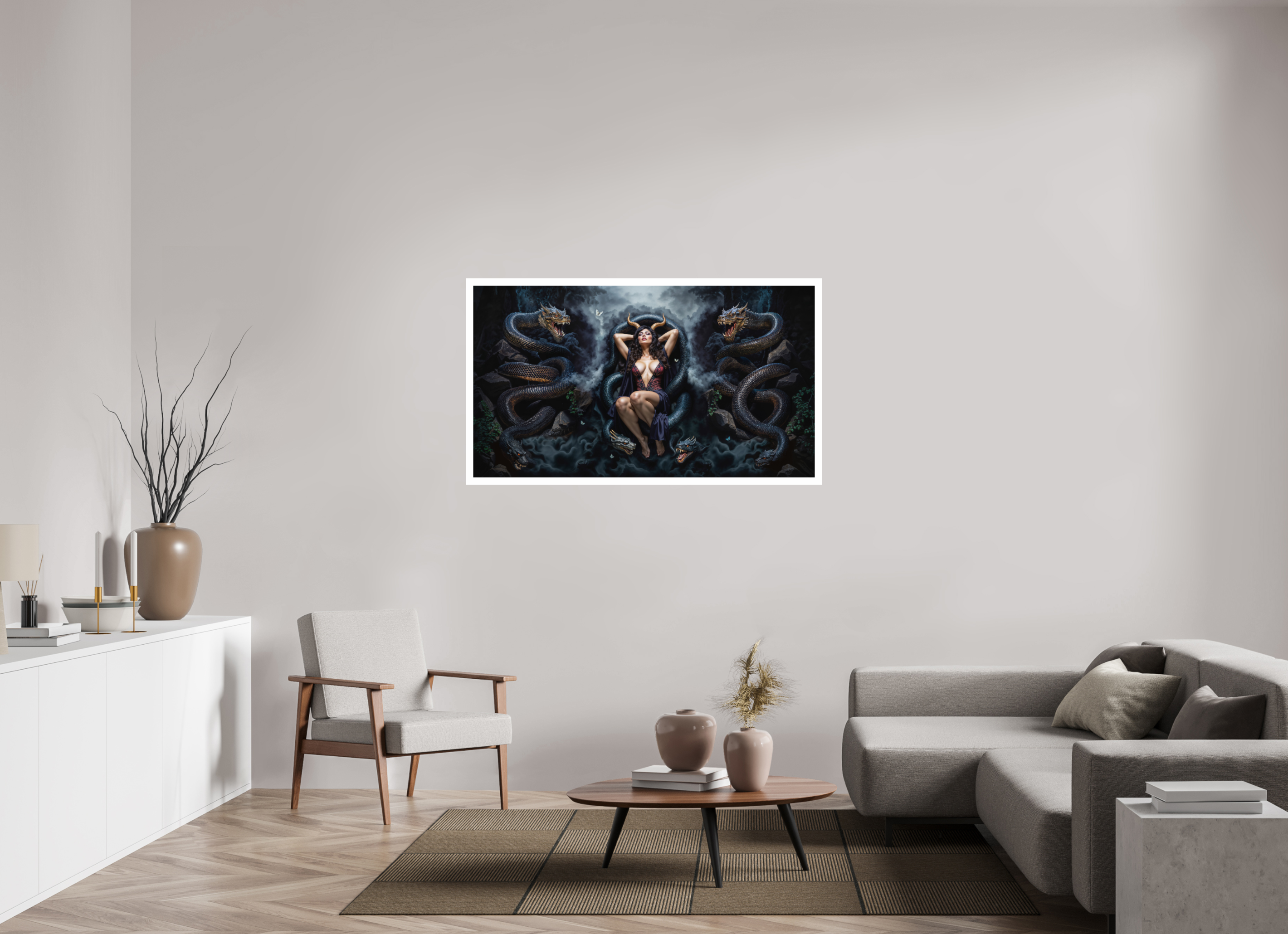 55 x 30.9″, Fujiflex High Gloss – 1.2” White Border Visions of Gaia | 2025