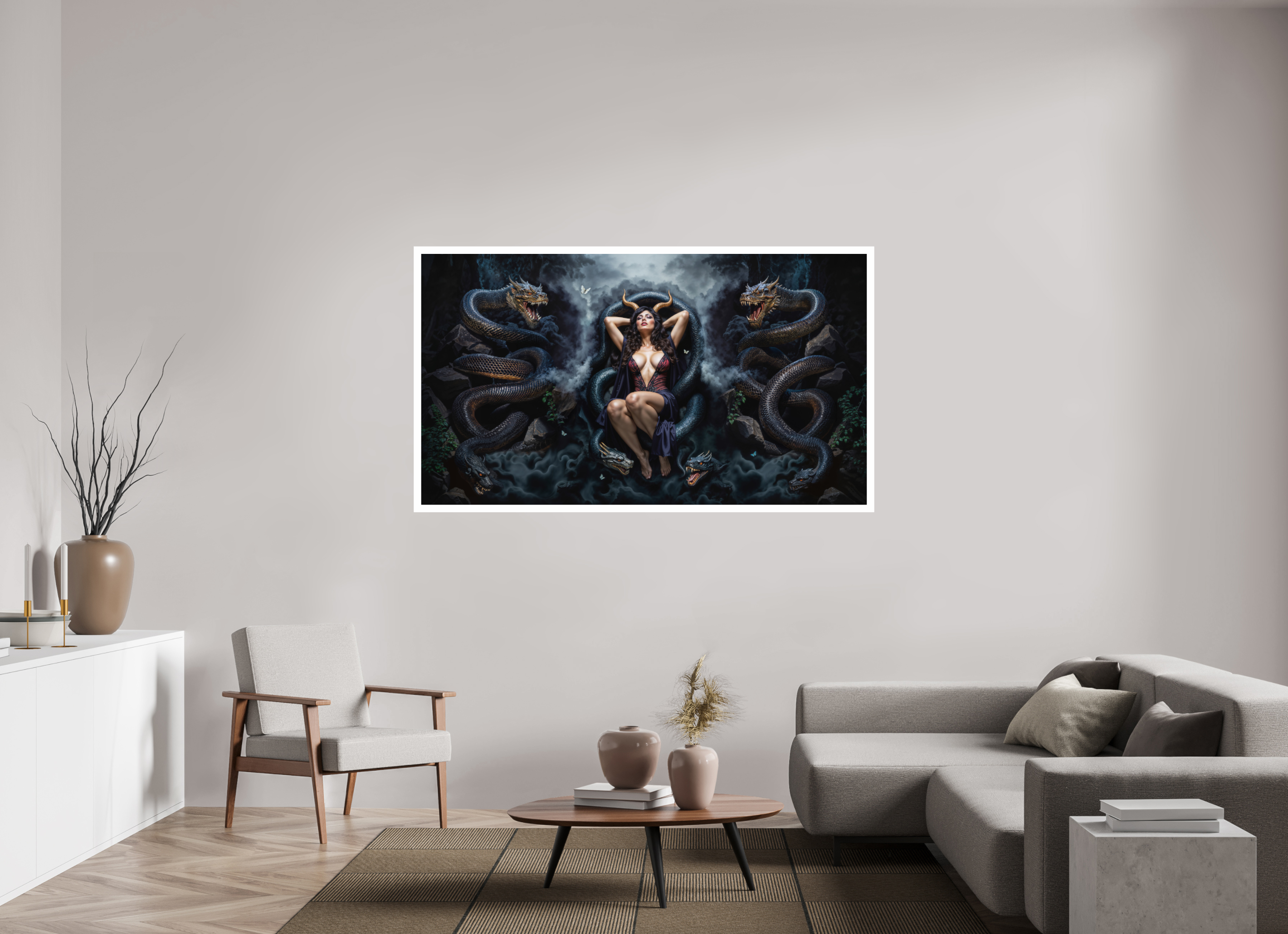 70 x 39.4″, Fujiflex High Gloss – 1.2” White Border Visions of Gaia | 2025