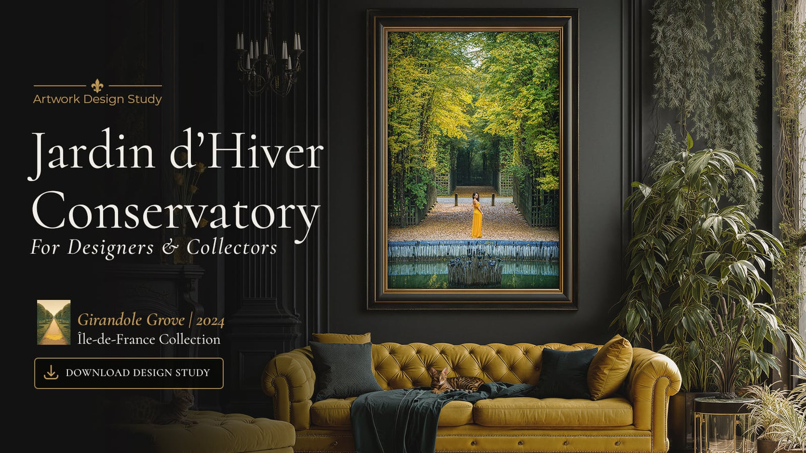 Download the Artwork Driven Design Study for Girandole Grove | 2024
