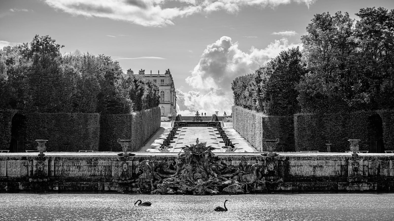 Le Bassin de Neptune Monochrome | 2024