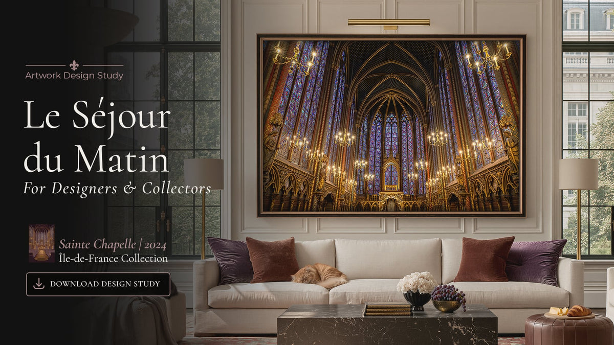 Download the Artwork Driven Design Study for Sainte-Chapelle | 2024