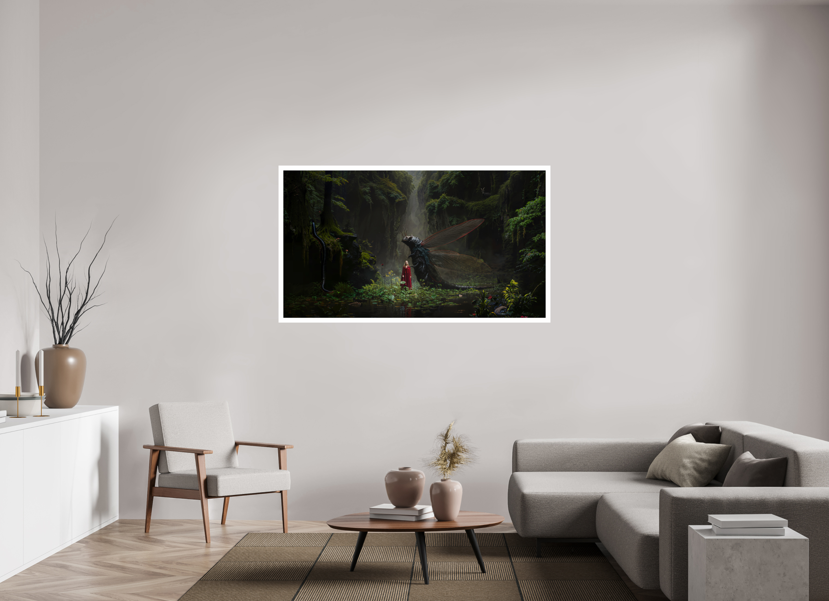 64 x 36″, Fujiflex High Gloss – 1.2” White Border Cave of Suffocating Sadness | 2026