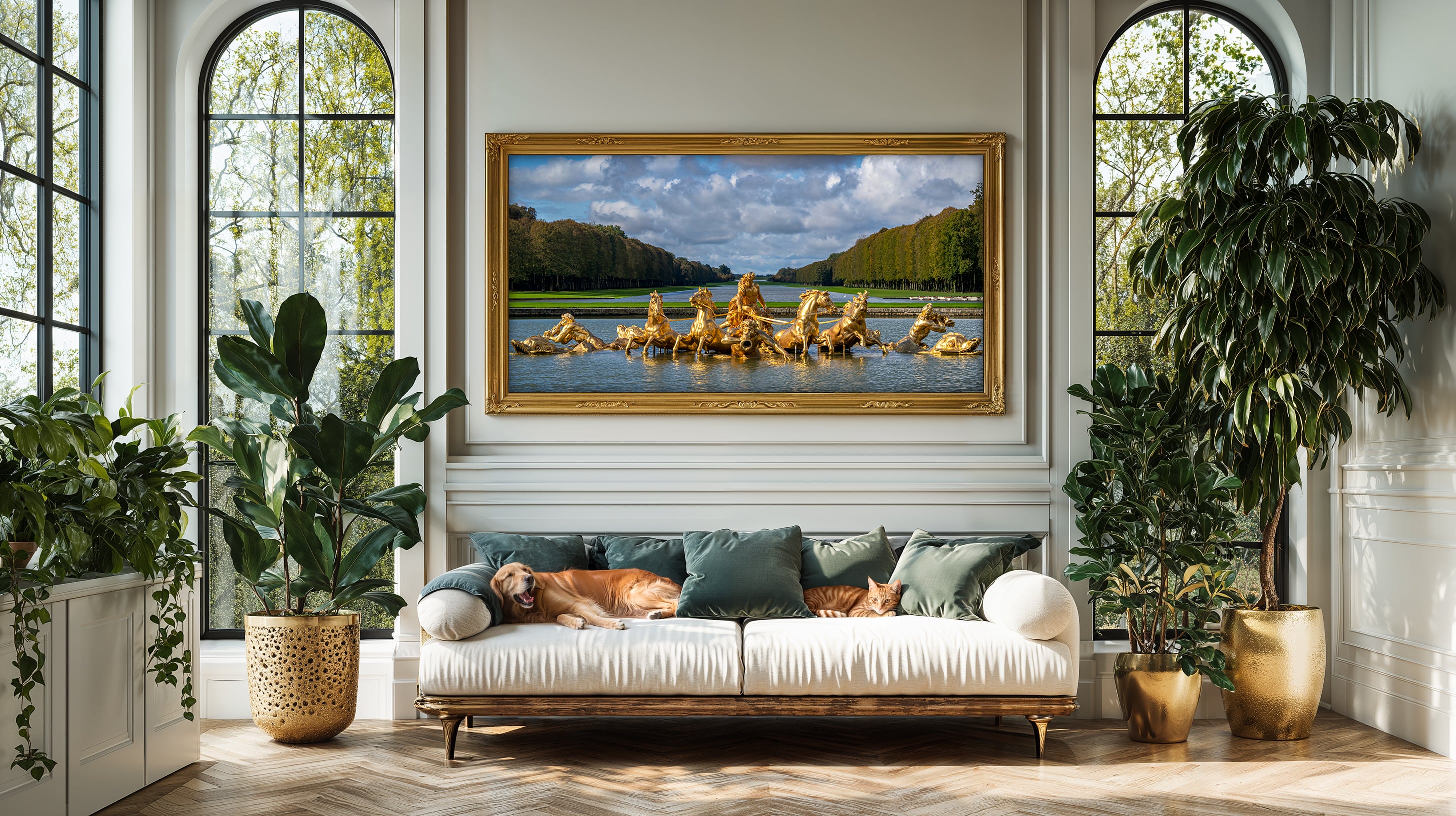 Sun room featuring Bassin d'Apollon | 2024