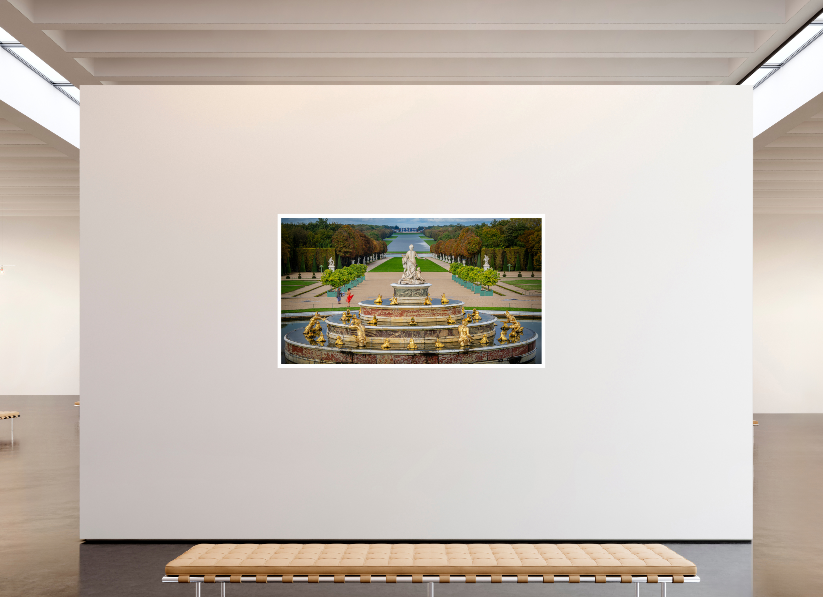 80 x 45″, Fujiflex High Gloss – 1.2” White Border Latona's Fountain | 2024