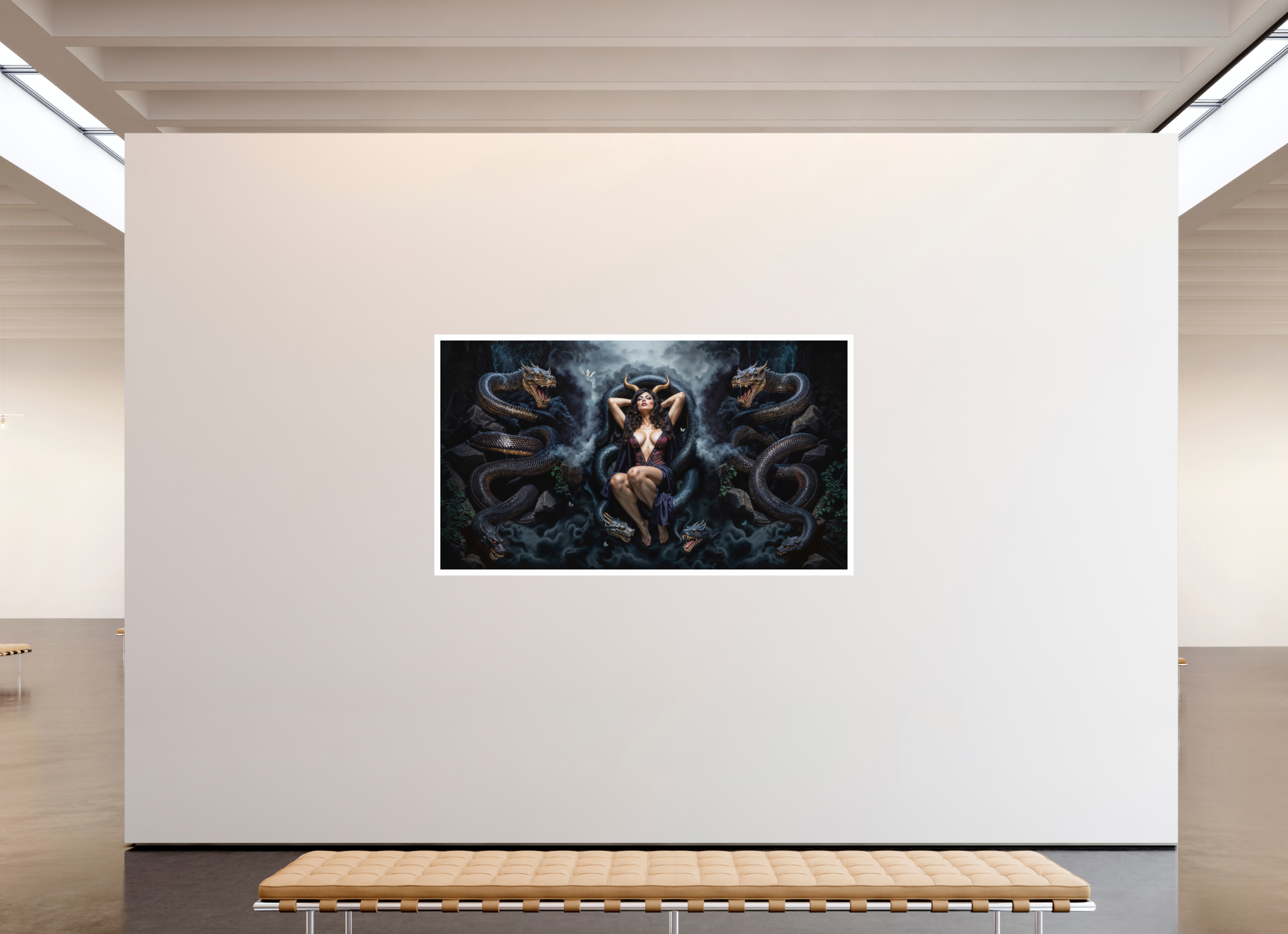 80 x 45″, Fujiflex High Gloss – 1.2” White Border Visions of Gaia | 2025