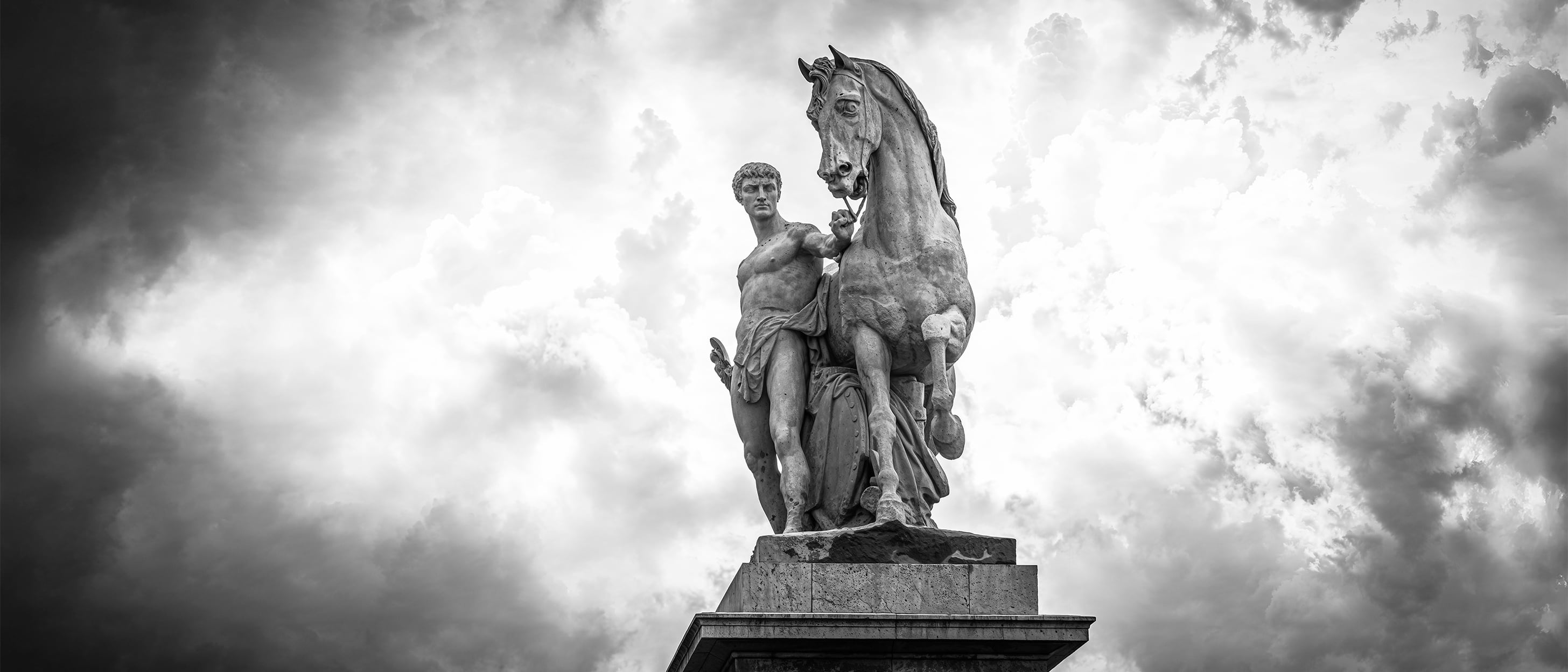 Marly Horses Monochrome | 2024