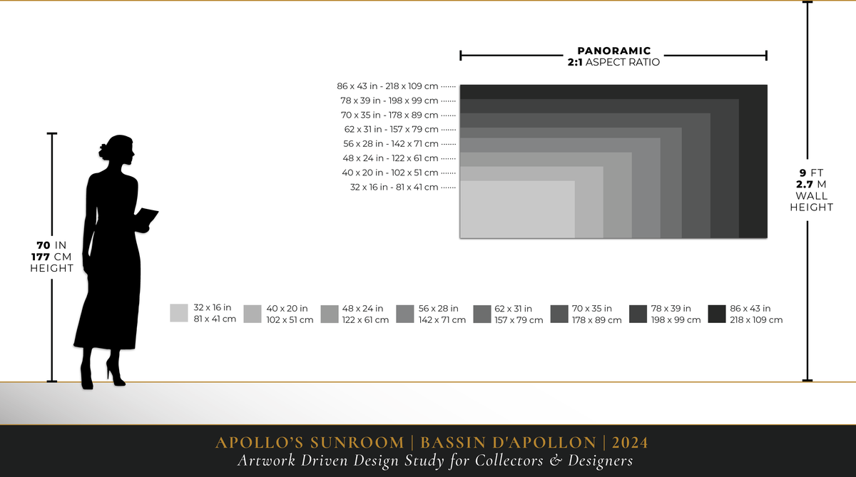 Print size comparison for Bassin d'Apollon | 2024