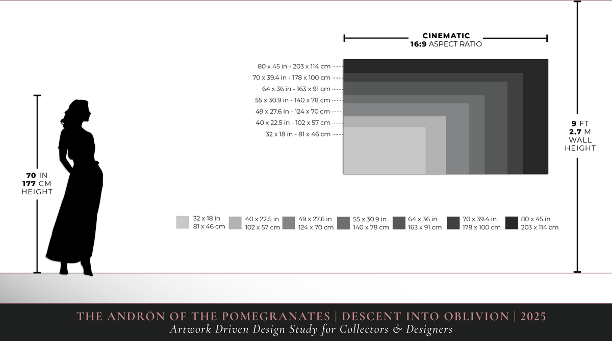 Print size comparison for Descent into Oblivion | 2025